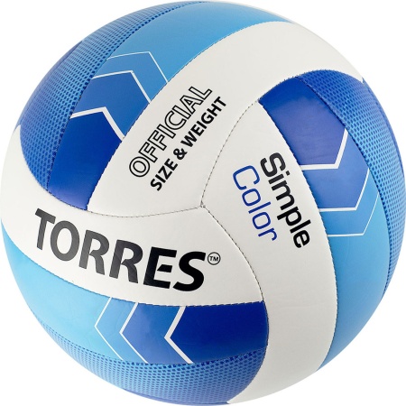 Купить Мяч волейбольный Torres Simple Color любительский р.5 в Малаявишере 